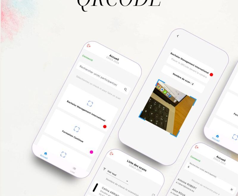 📱💼 Innovation en événementiel : une application de scan de QR code !
