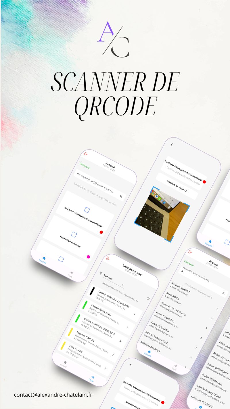 đ±đŒ Innovation en Ă©vĂ©nementiel : une application de scan de QR code !