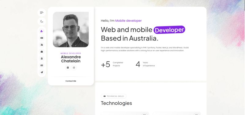 🚀 New Version of My Online Portfolio! 🎨💻